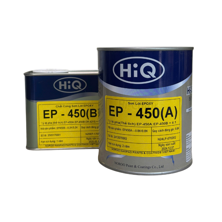 Sơn Chống Gỉ Epoxy EP 450 (A+B) - Ảnh 3